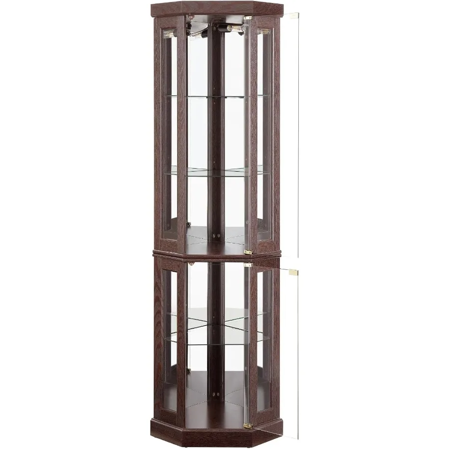 Storage - Meuble d’angle avec éclairage intégré pour