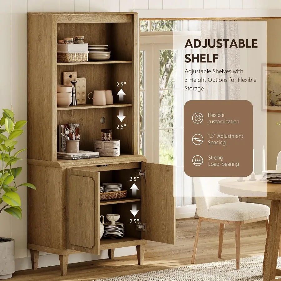72,8 Étagère haute avec portes - Storage avis et prix