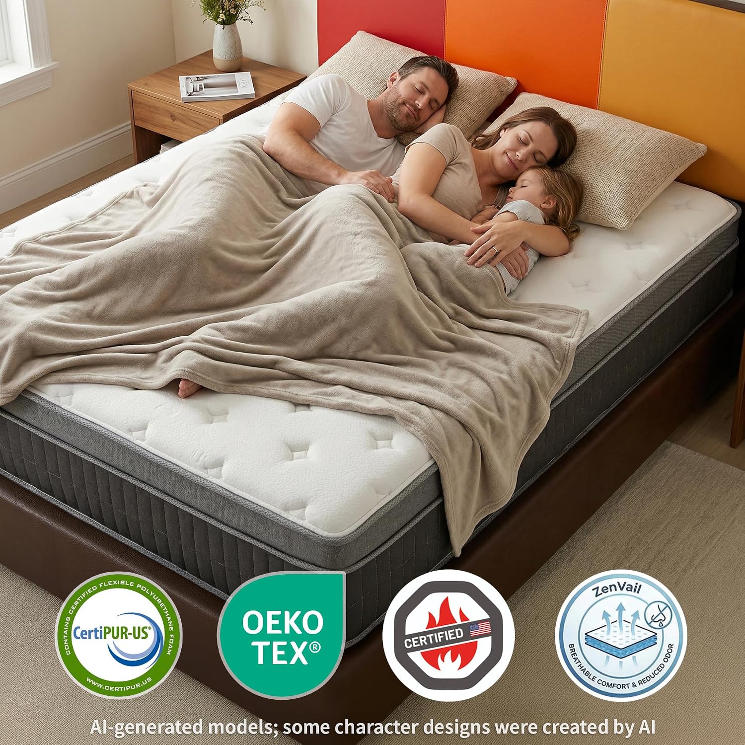 Matelas Queen Size en boîte, 1 - Memory Foam Mattress In A Box Queen avis et prix