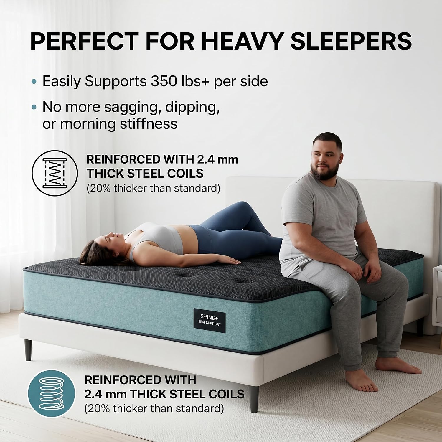 Matelas Queen extra ferme de 1 - Memory Foam Mattress In A Box Queen avis et prix