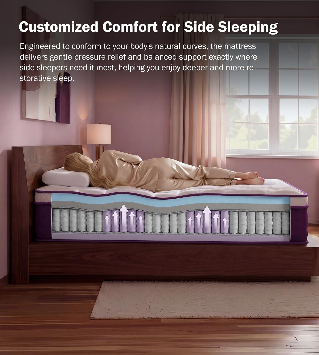 Matelas Queen en peluche douce - Memory Foam Mattress In A Box Queen avis et prix