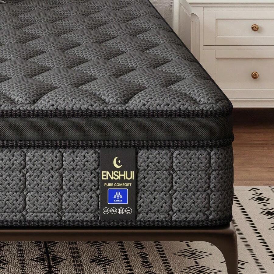 Matelas hybride de 12/14 pouce - Memory Foam Mattress In A Box Queen avis et prix